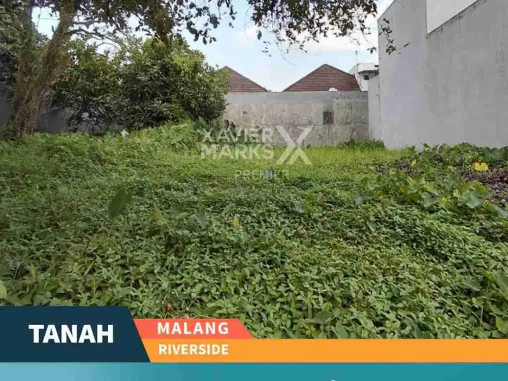 Dijual Tanah Kavling Di Perumahan Riverside, Blimbing Malang