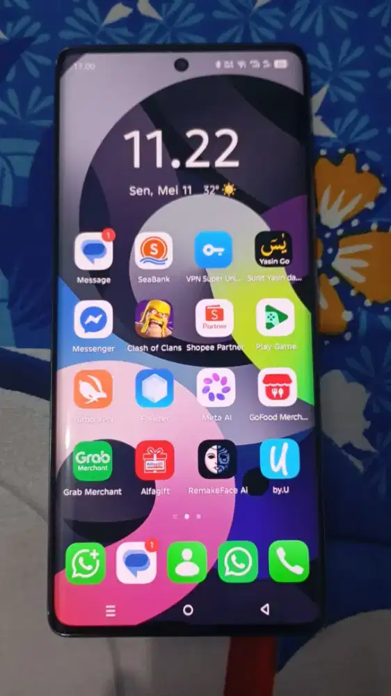 Infinix hot 50 pro plus grey 256gb