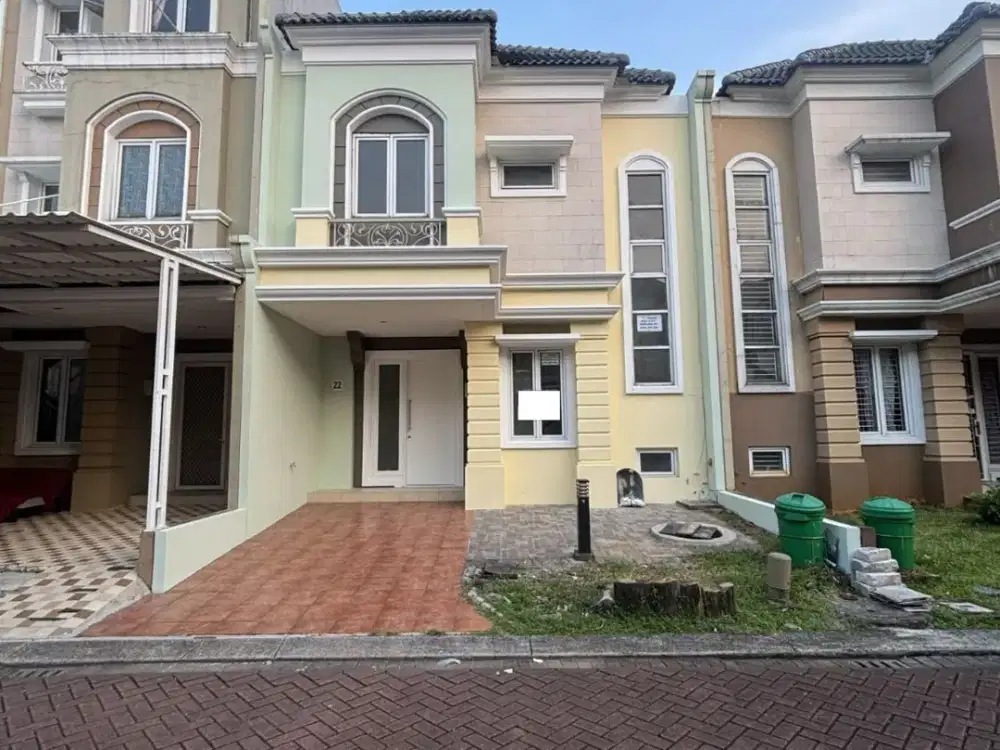 Disewakan Rumah Rapi Siap Huni Samara Village Gading Serpong (Min sewa 2 tahun)