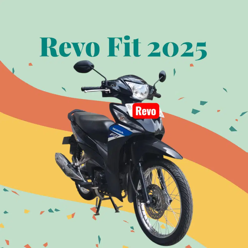 Km 1200‼️cicilan 625rb Honda Revo Fit (KTP daerah bs kredit)