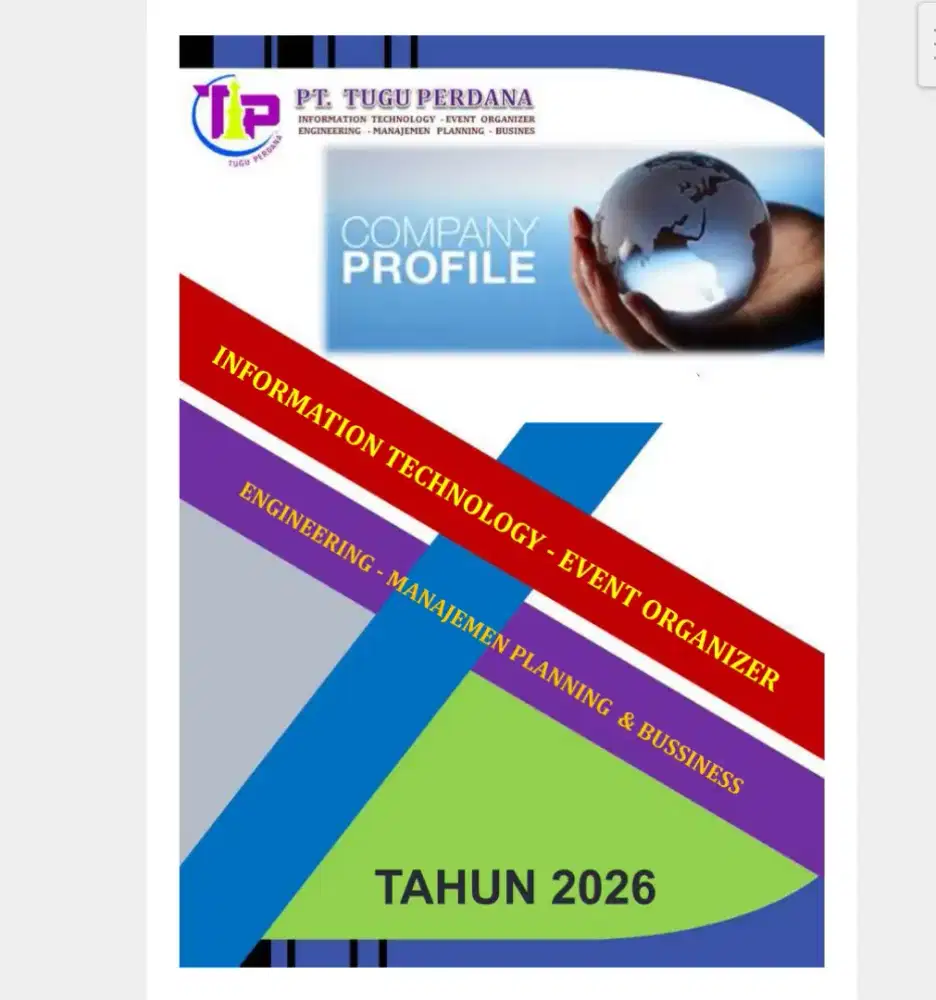 Dijual PT dengan segudang pengalaman