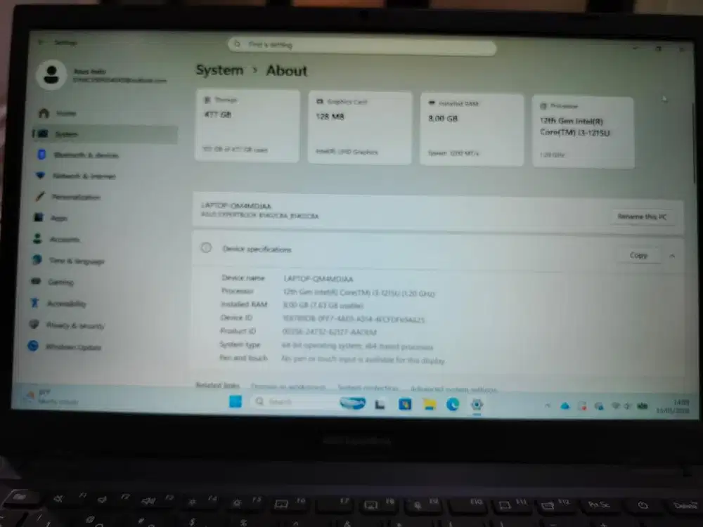 Jual laptop asus