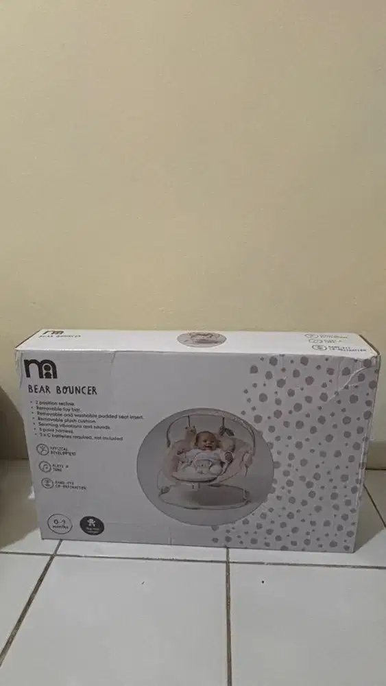 MOTHERCARE BEAR BOUNCER (baru/new)