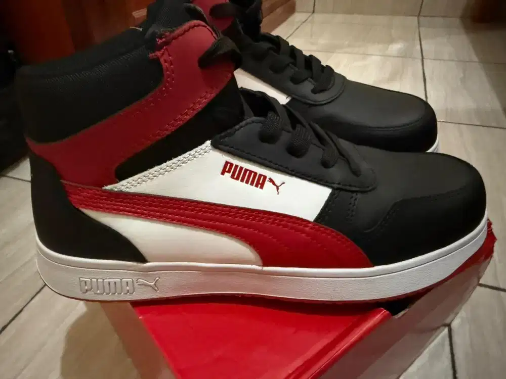 Sepatu Safety PUMA Frontcourt Red