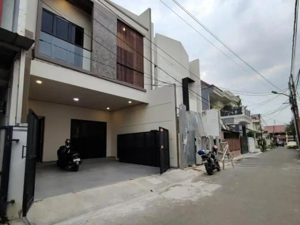 Jual Rumah Baru Modern Minimalis Lokasi Strategis Di Rawamangun Jakarta Timur