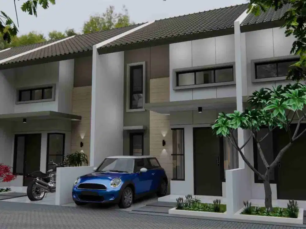 (HOT) Jual Rumah Baru Di Rangkapan Jaya Pancoran Mas Kota Depok 2 Lt Dekat Cipayung