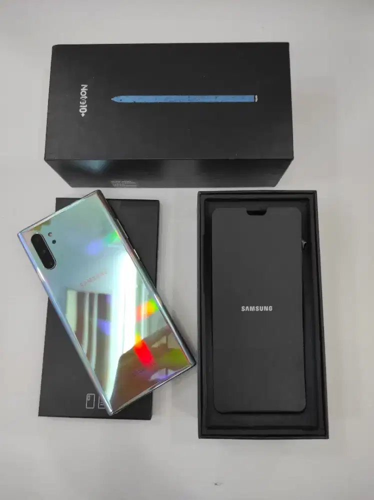 Samsung Note 10 plus 
Garansi Resmi 
Mulus 98%
Ram 12/256