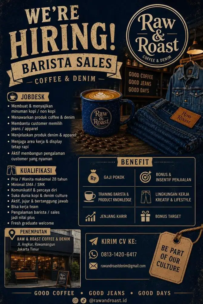 Lowongan Sales Barista