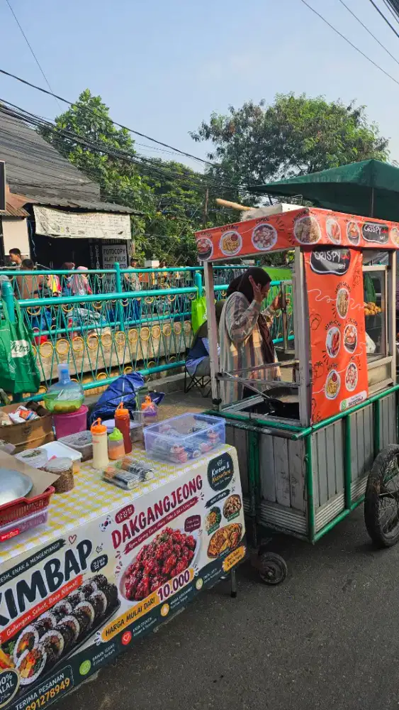 Dicari karyawan jaga lapak tahu crispy, jamur crispy UIN 2