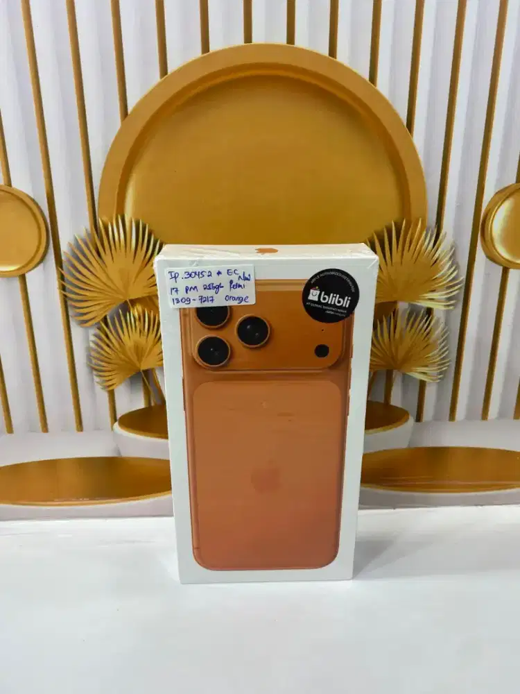 Iphone 17 Promax 256Gb Orange Baru