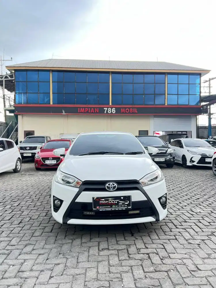 TDP 33JT Toyota Yaris G M/T Putih 2015 jazz rs mazda 2 swift kia rio