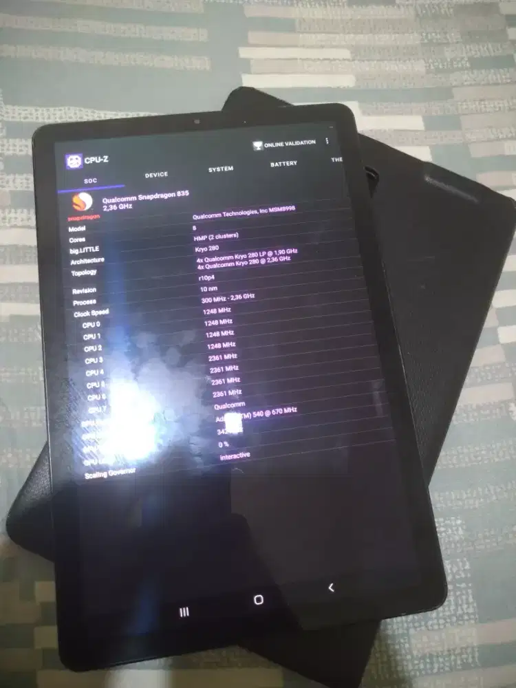 Samsung tab s4 snapdragon 835 tab gaming