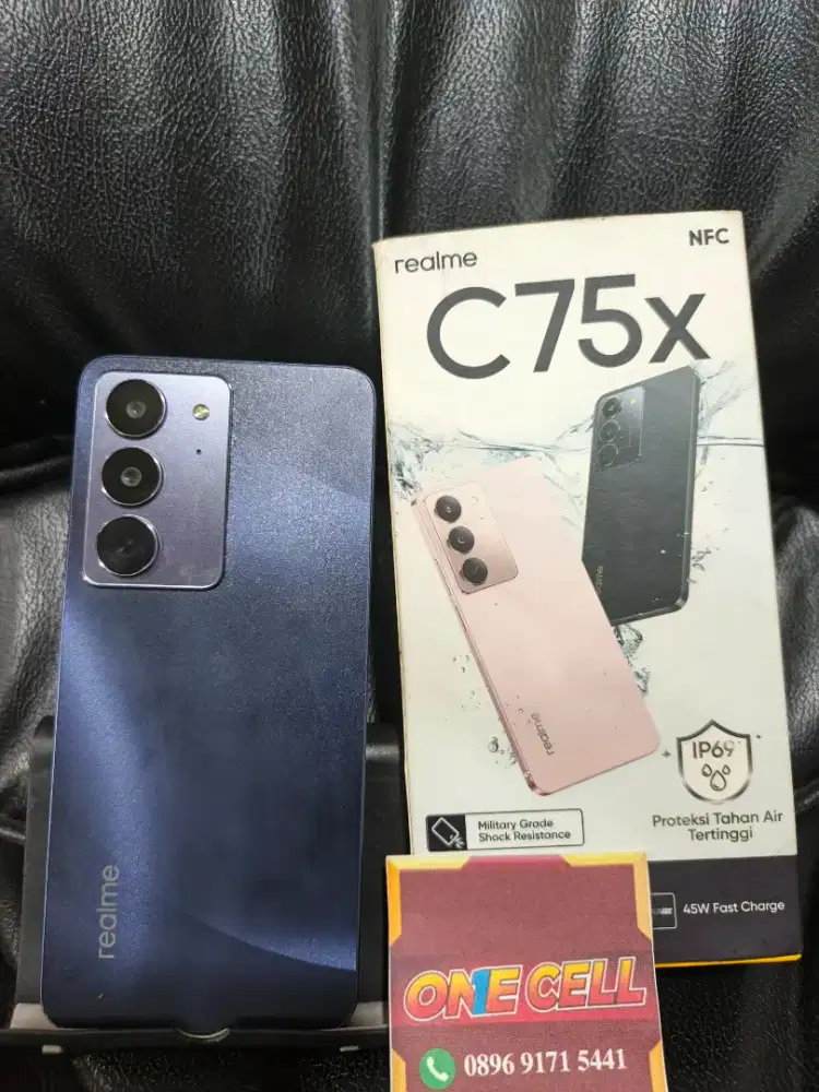 Realme C75x Ram 8+8/128GB Fullset Ori