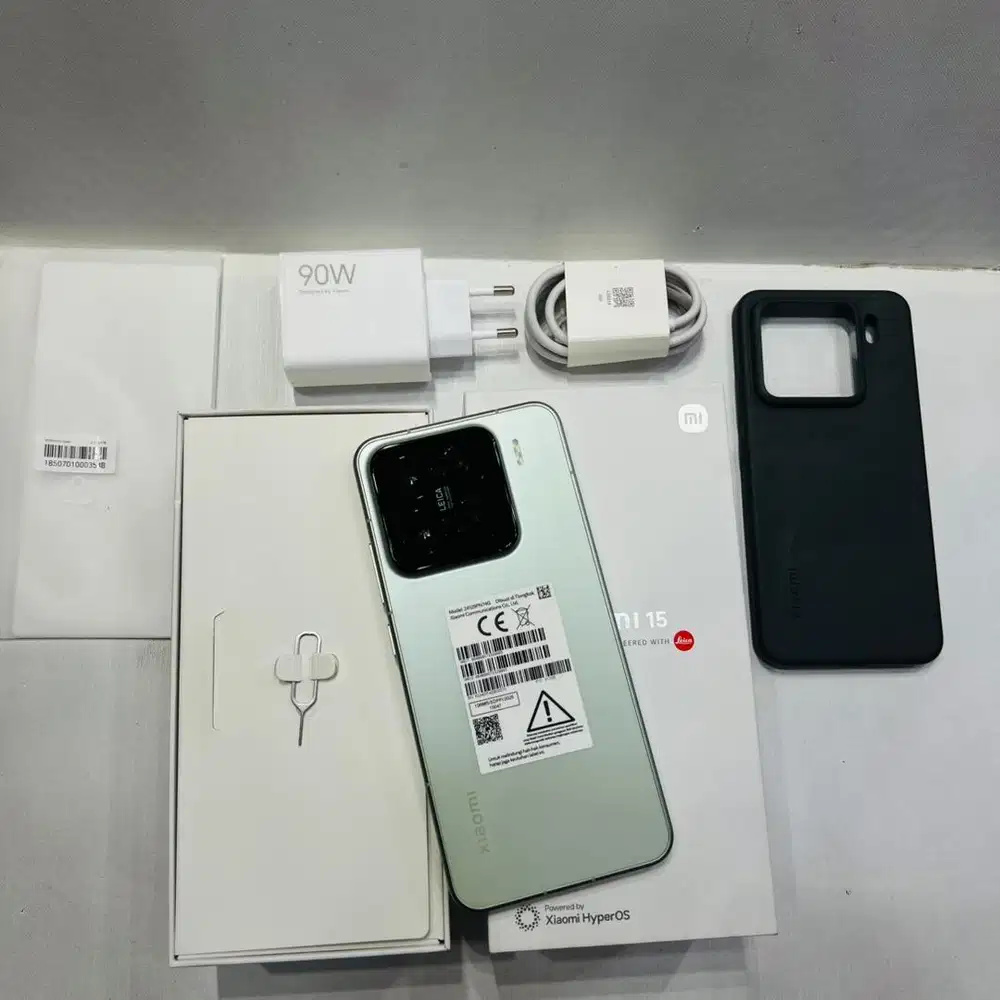 xiaomi 15 512gb resmi indo sebulan pemakaian garansi masih 23 bulan