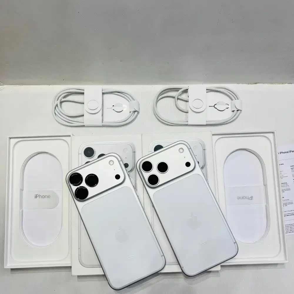 iphone 17 promax 256gb resmi ibox cc 16 bh 100 like new full original