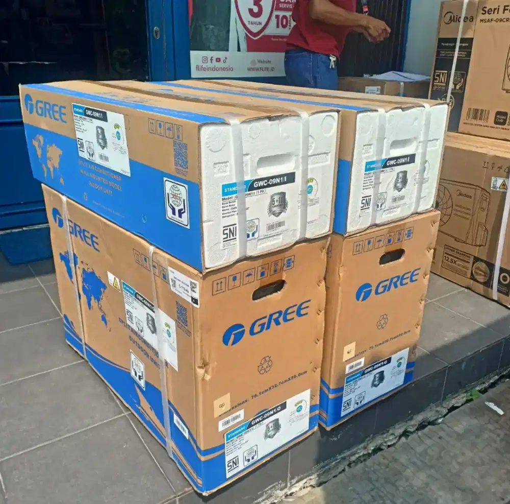 AC Gree 1/2 PK - 1 PK Paket Pemasangan