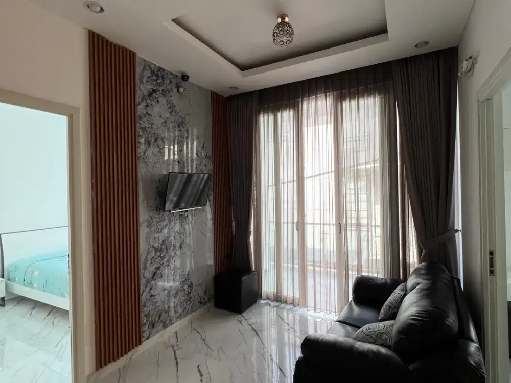 Rumah Modern Minimalis Furnished Di Kebon Jeruk, Jakarta S8741