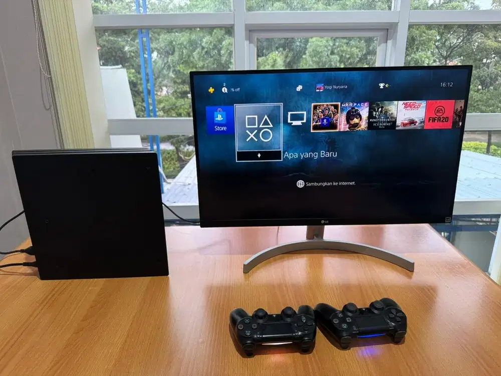 Nego PS4 Pro 1TB + Monitor LG 4K 27 HDR FreeSync 60fps