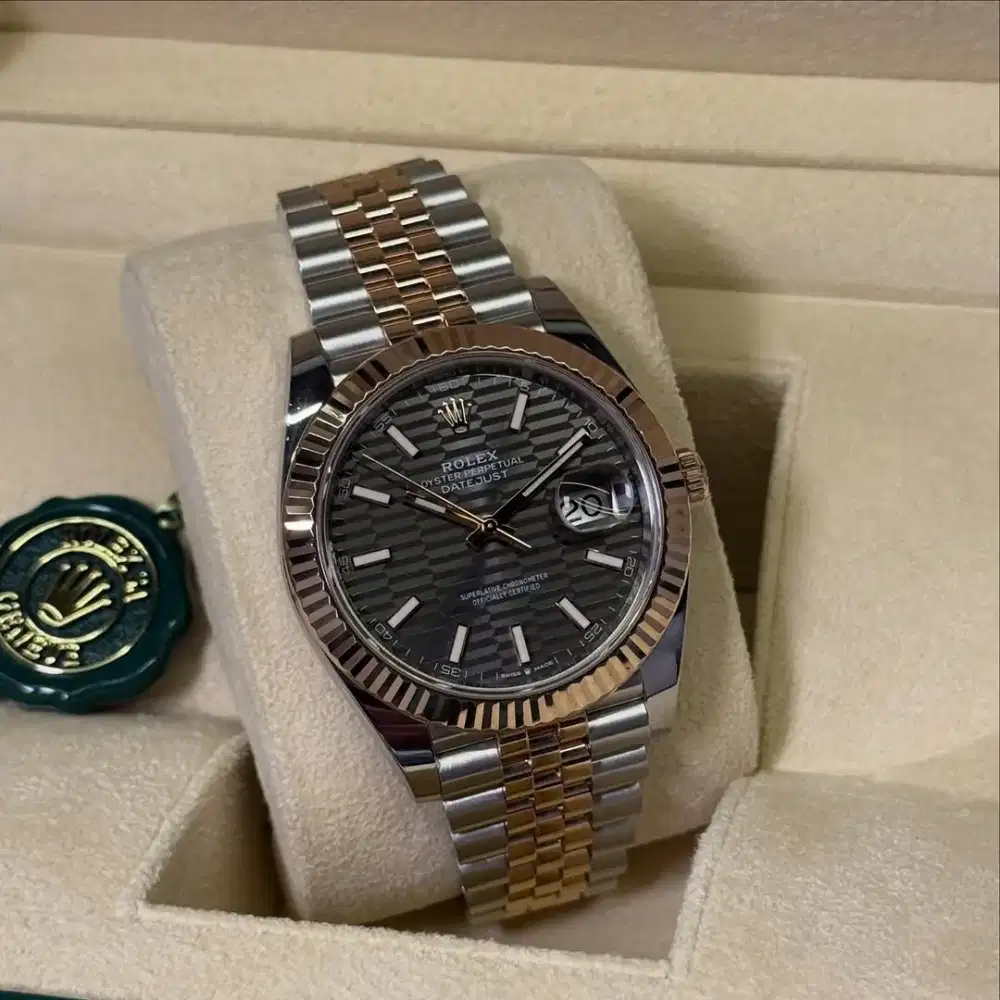 rolex datejust motifli rose 41mm 2023