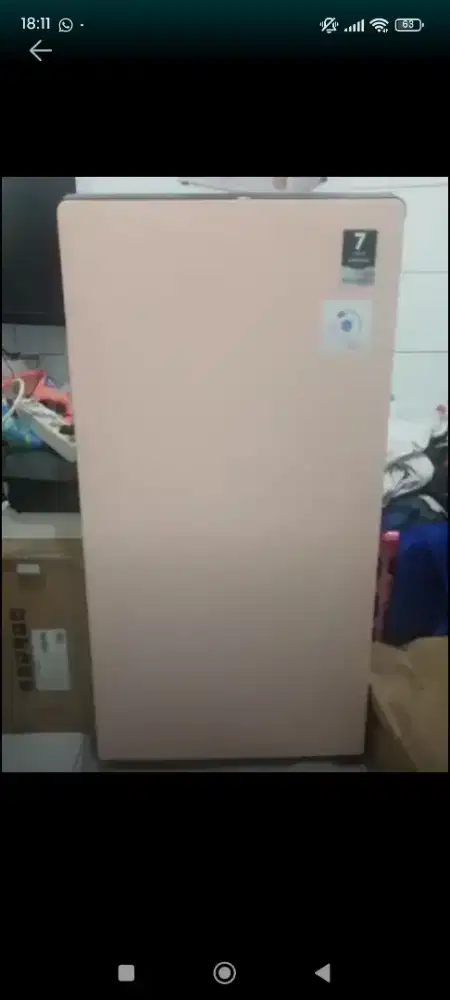 Aqua kulkas 1 pintu