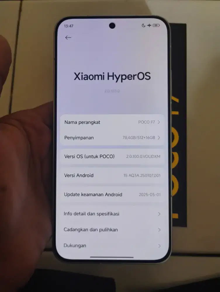 POCO F7 5G 12/512