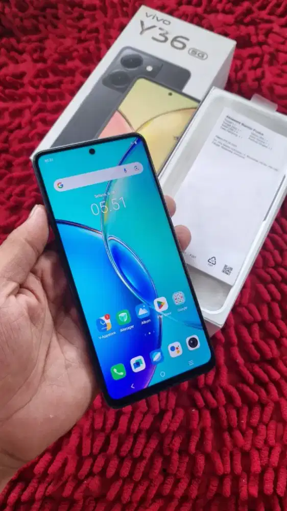 Vivo Y36 5g NFc ram 8+8/256 mulus no minus fulset