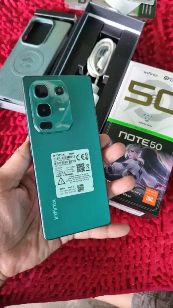 Infinix note 50 NFc ram 8+8/256 mulus no minus fulset