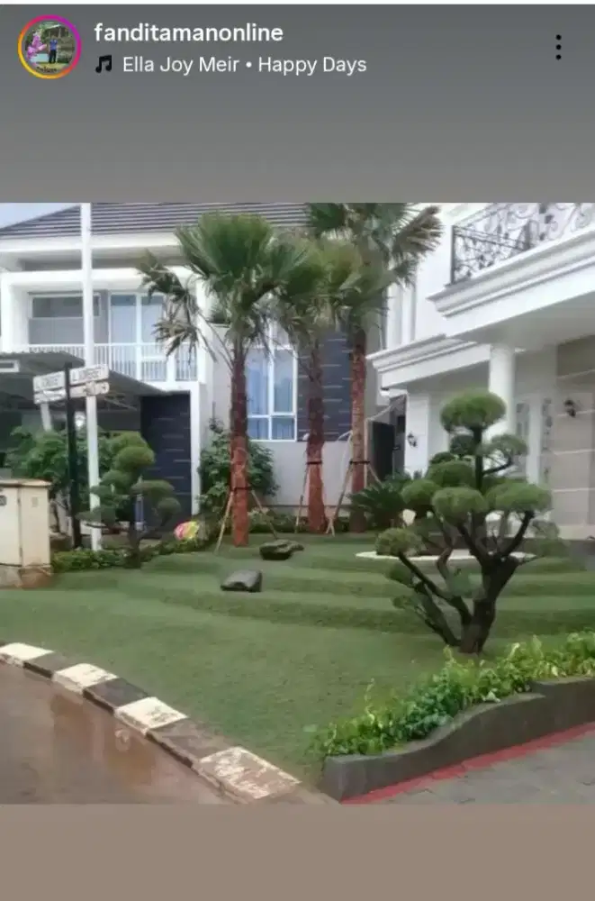 Jual kebutuhan untuk pembuatan taman