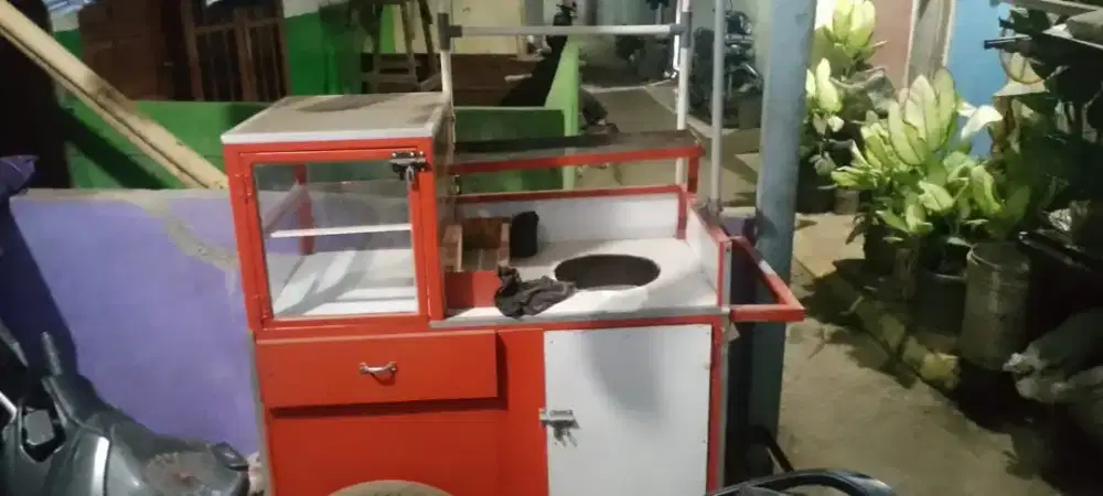 Gerobak Usaha Kondisi Siap Pakai