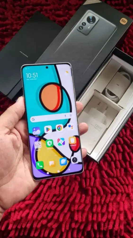 Mi 12 pro Harman kardon ram 12+12/256 mulus fulaet cakep