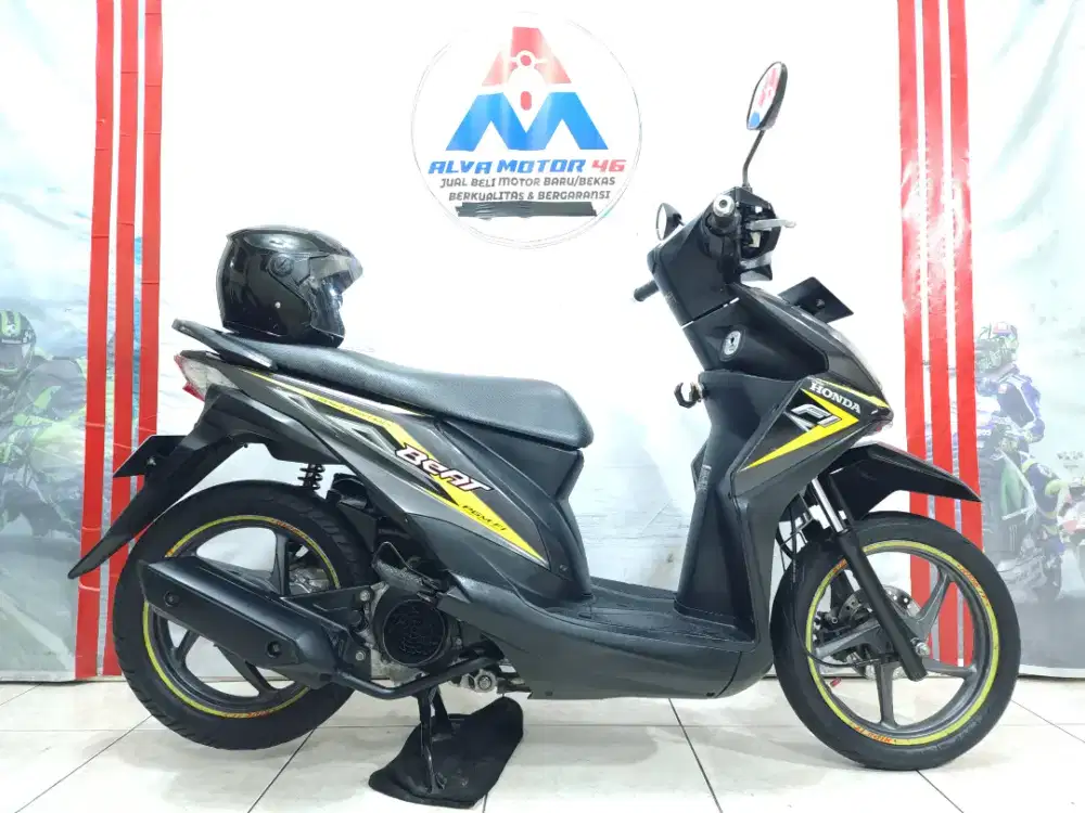 HONDA BEAT FI TH 2014 SUPER GRESS ORISINIL LOW KM CASH / TT / KREDIVO