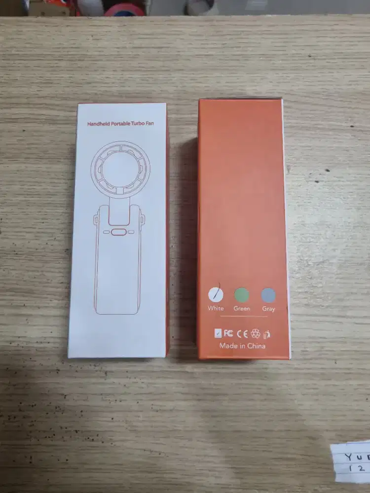Kipas turbo mini fun portable Lipat model N607 Baru
