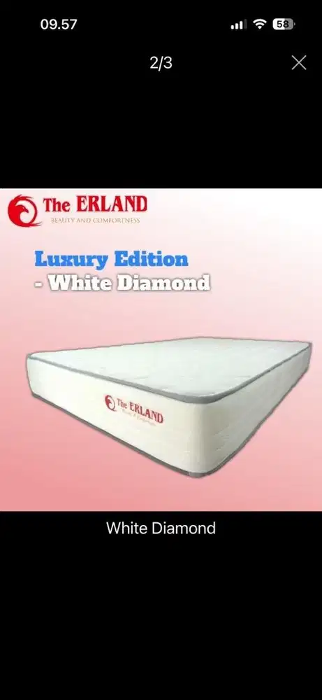 Kasur springbed Earland