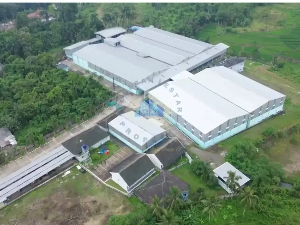 DIJUAL MURAH GUDANG DAN TANAH LUAS - Jl. Raya Citeras - Rangkasbitung Lebak Banten