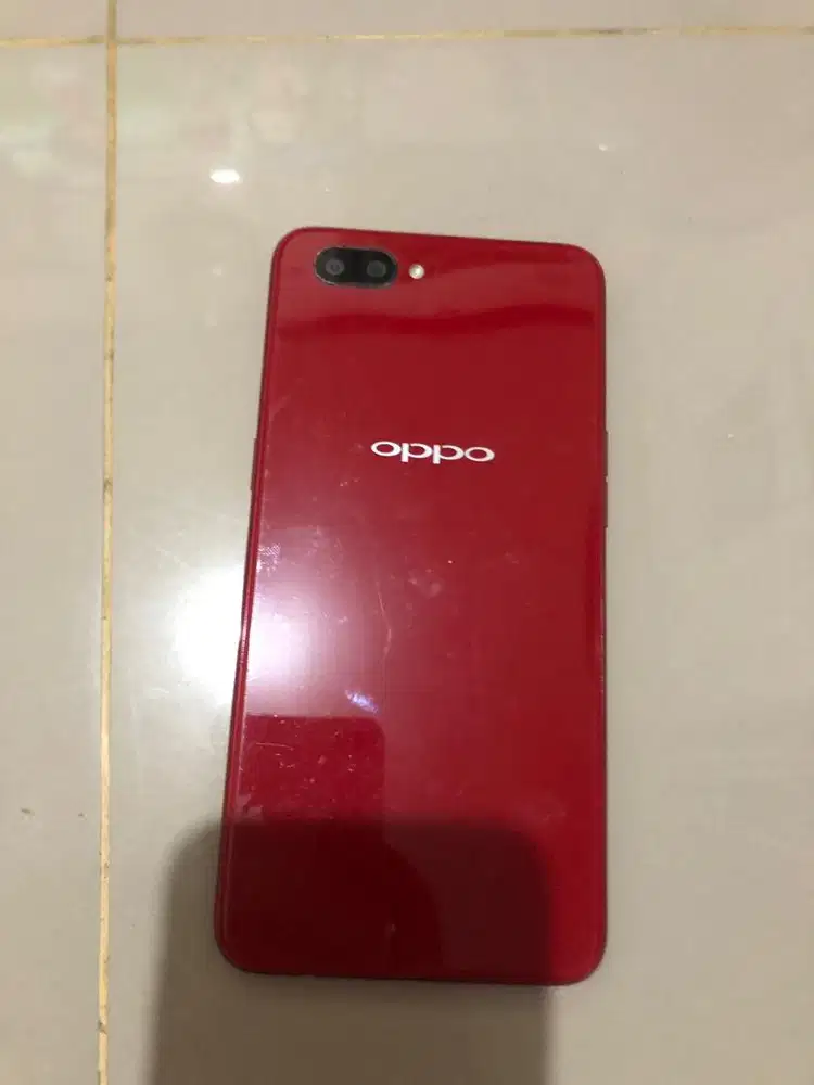oppo a3s matot lcd mulus batre ada