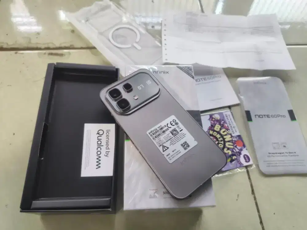 Infinix note 60 pro 12/256GB buka dus doang mulus 100%