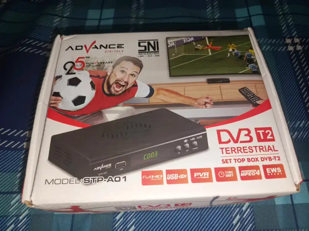 STB SET TOP BOX ADVANCE BONUS USB WIFI