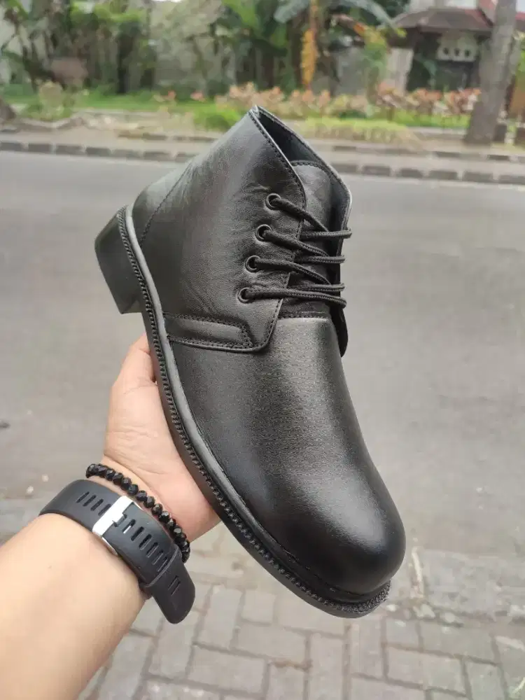 Sepatu PDH pantofel Pria Paskib Satpam Kerja Formal