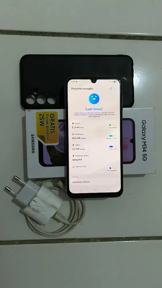 Samsung M34 5G 8/128 Fullset