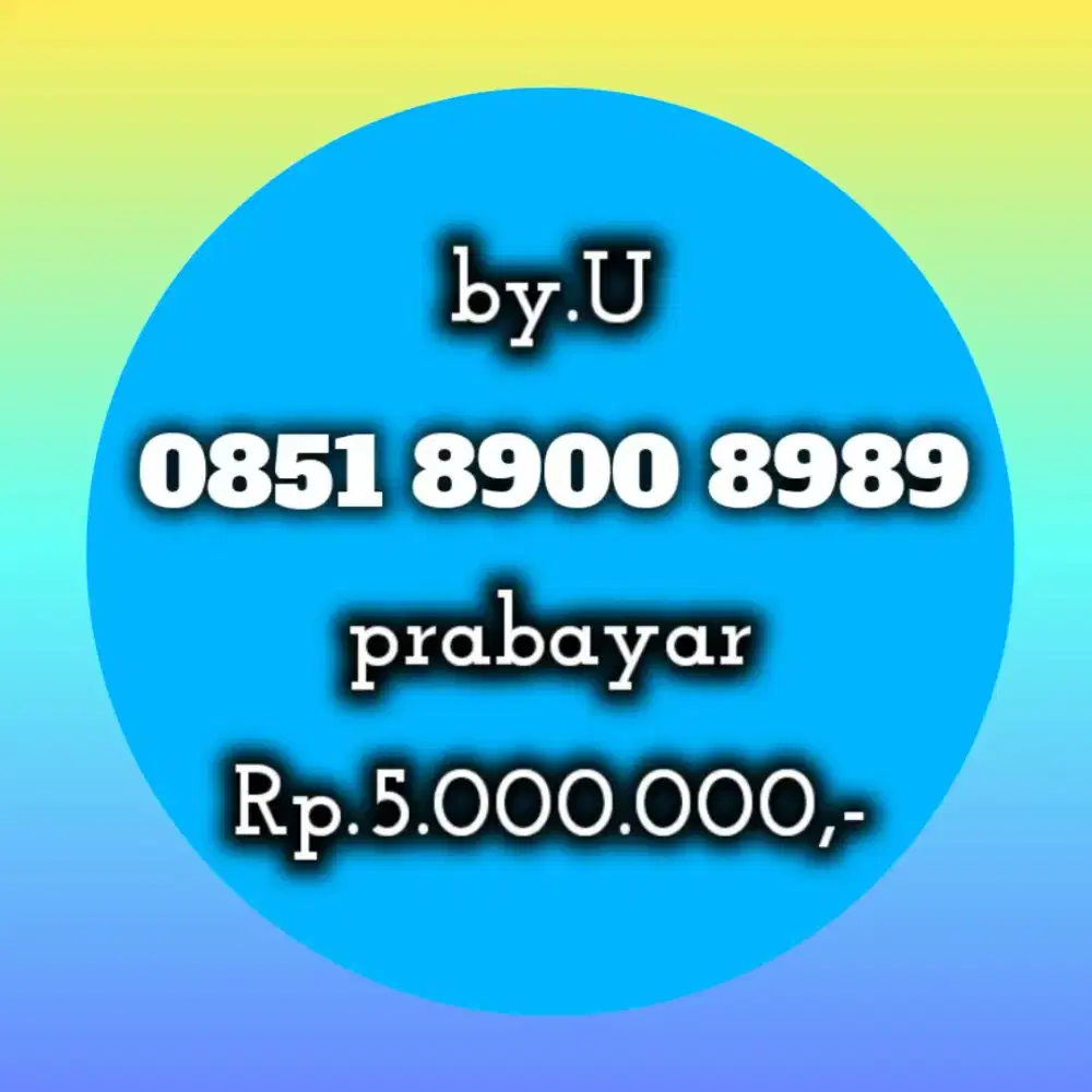 NOMOR CANTIK by.U 8900 8989