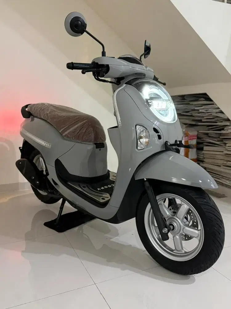 GRESSS‼️ Honda Scoopy Prestige New Color Grey Stylish Th 2026 NIK 2025