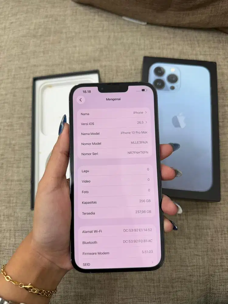 Iphone 13 pm 256 ibox