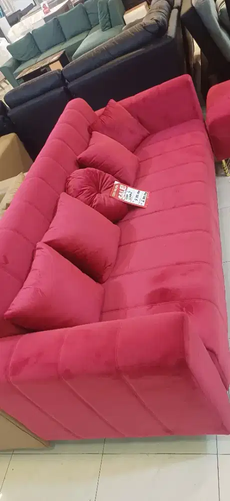 Dijual new Soffa L Linen