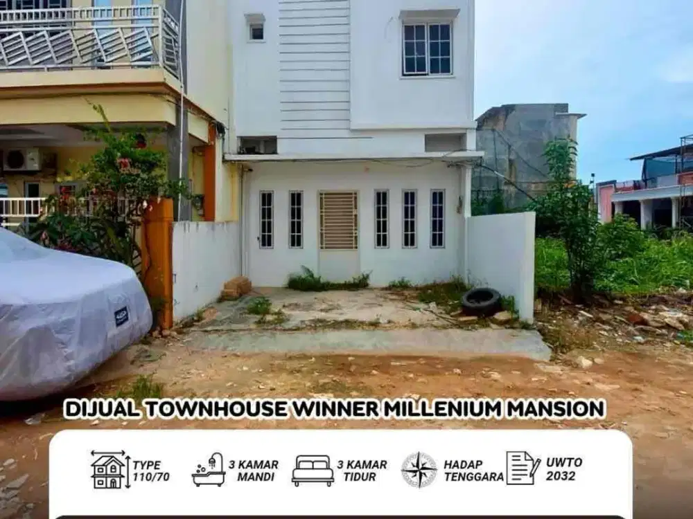 dijual ruko th winner millenium