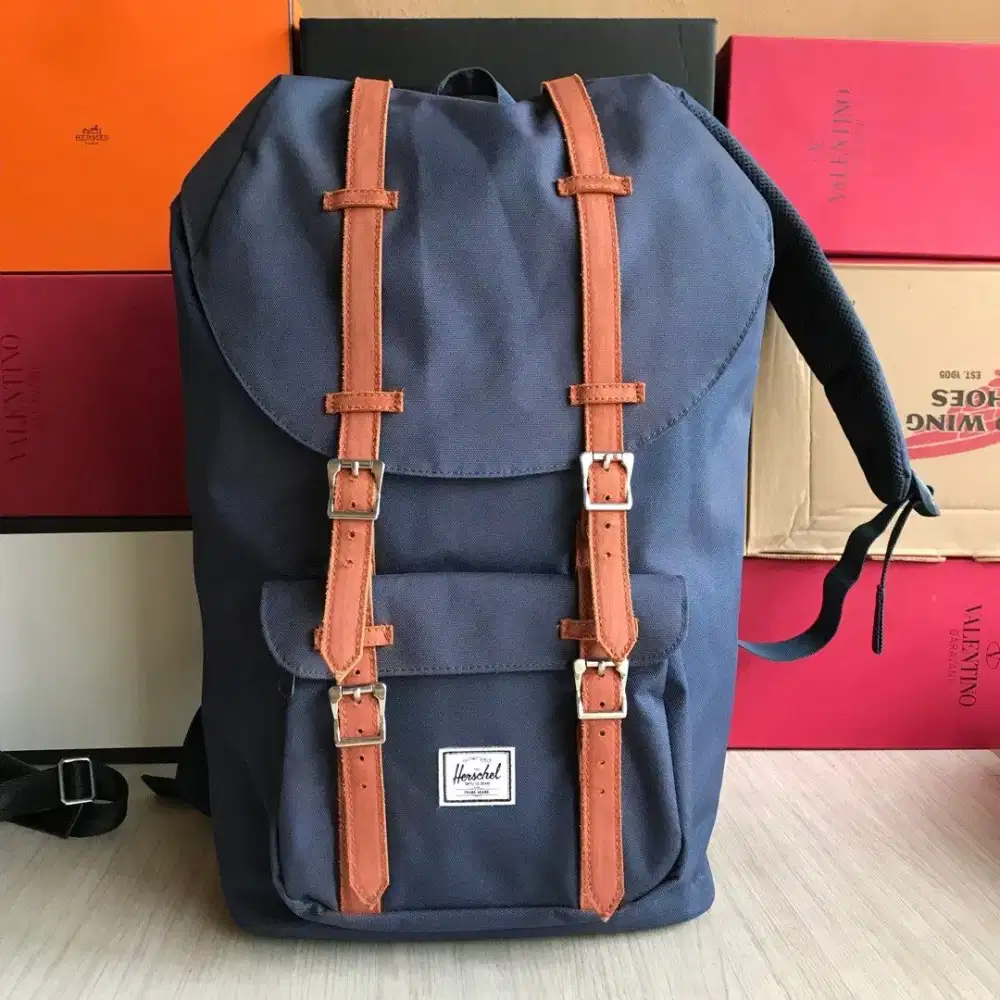 Herschel Little America backpack laptop tas ransel second original