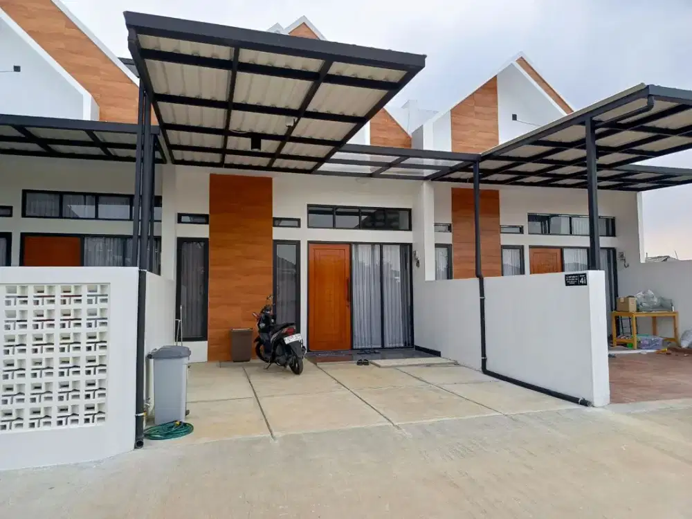 Rumah Rooftop Bebas Banjir Akses Mobil Sudah Pecah SHM di Bintara