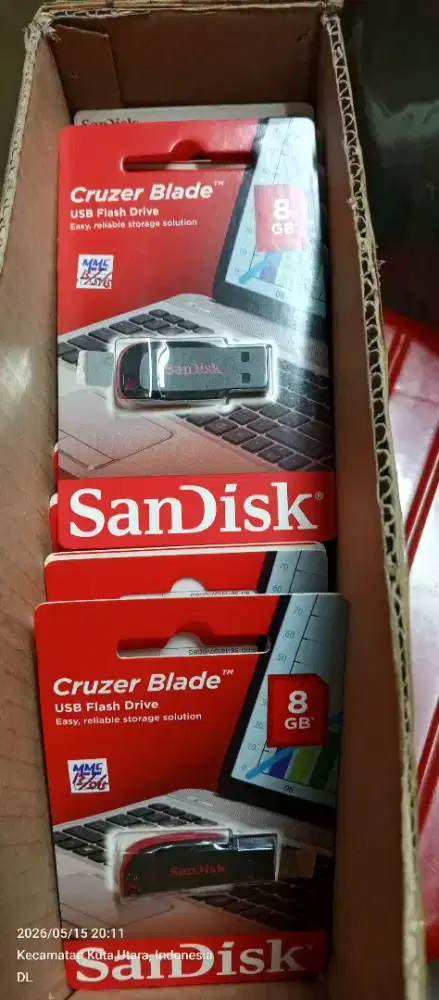 Flashdisk SANDISK ORI 8GB USB 2.0
