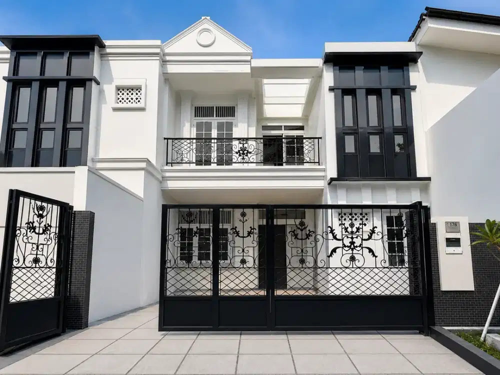 Townhouse Modern Tanah Luas di Cinere dekat Tol Brigif