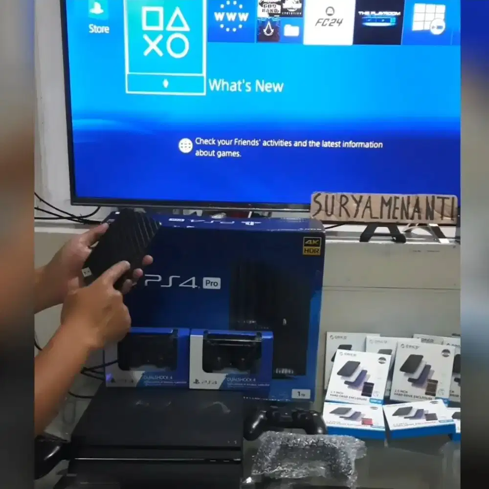 HDD PS4 ( CEK DESKRIPSI ) Terjangkau mrh harganya