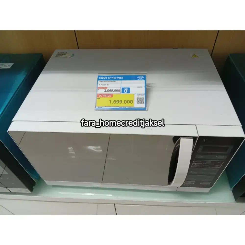 Sharp Microwave White